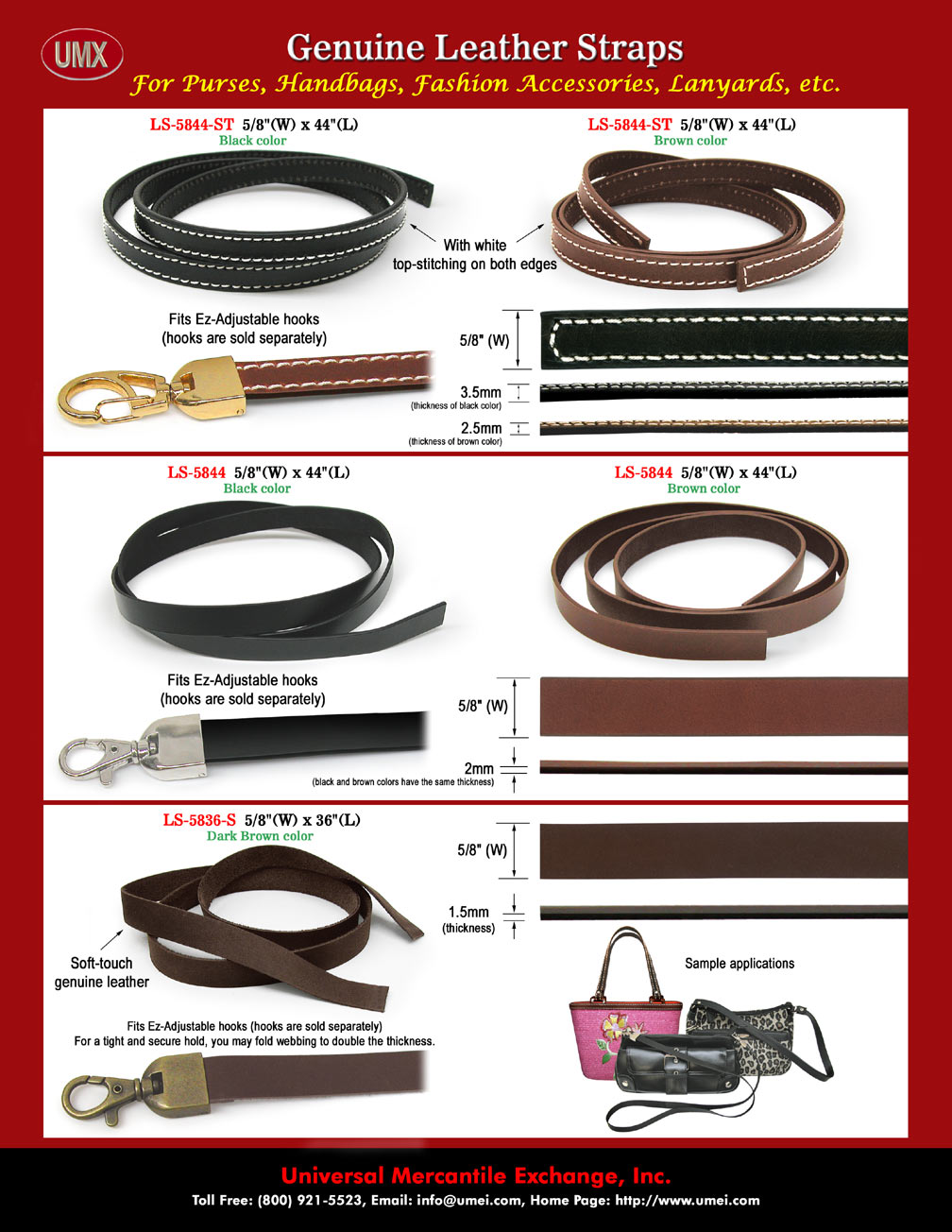 Genuine Leather Lanyard Straps For Leather Crafts Making